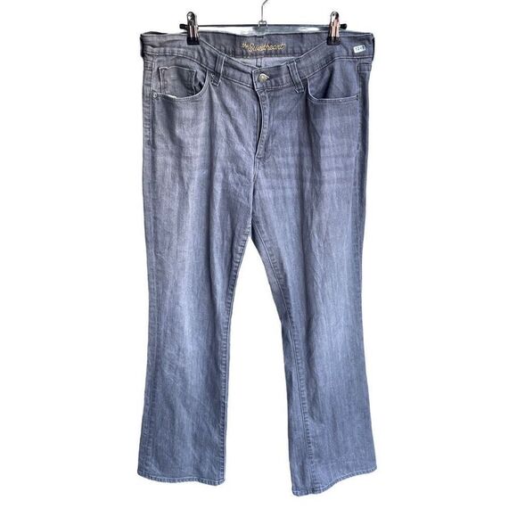 Old Navy Sweetheart Jeans 12R Women’s Grey Pre-Owned [#1249] - Picture 1 of 7